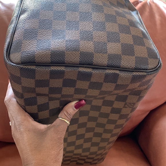 🔥 🥰👜❤️Authentic Louis Vuitton Speedy 35 Damier Ebene🥰👜❤️ - Picture 7 of 12